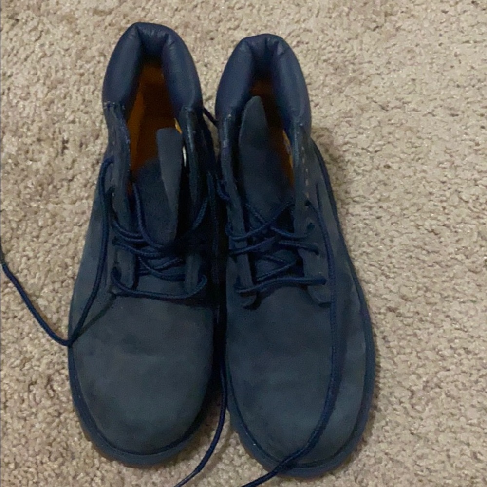 Navy Blue Timberland